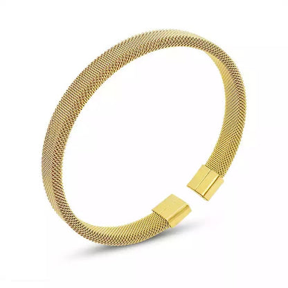 Pulsera ajustable de acero de titanio - OFERTA 2x1
