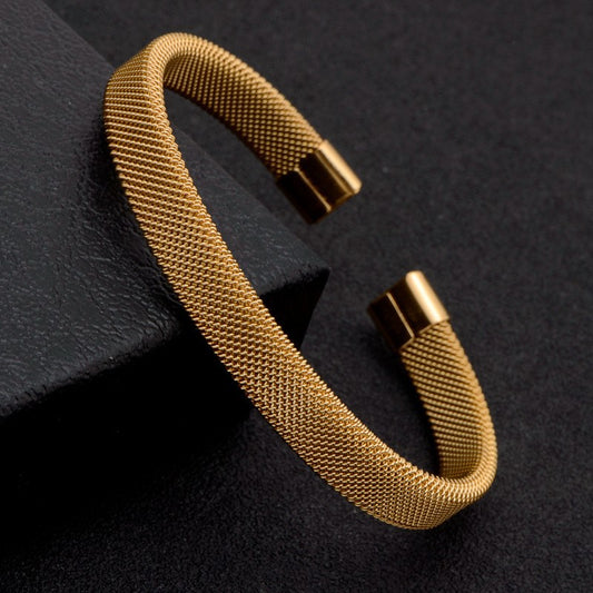 Pulsera ajustable de acero de titanio - OFERTA 2x1