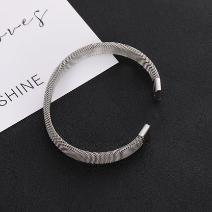 Pulsera ajustable de acero de titanio - OFERTA 2x1