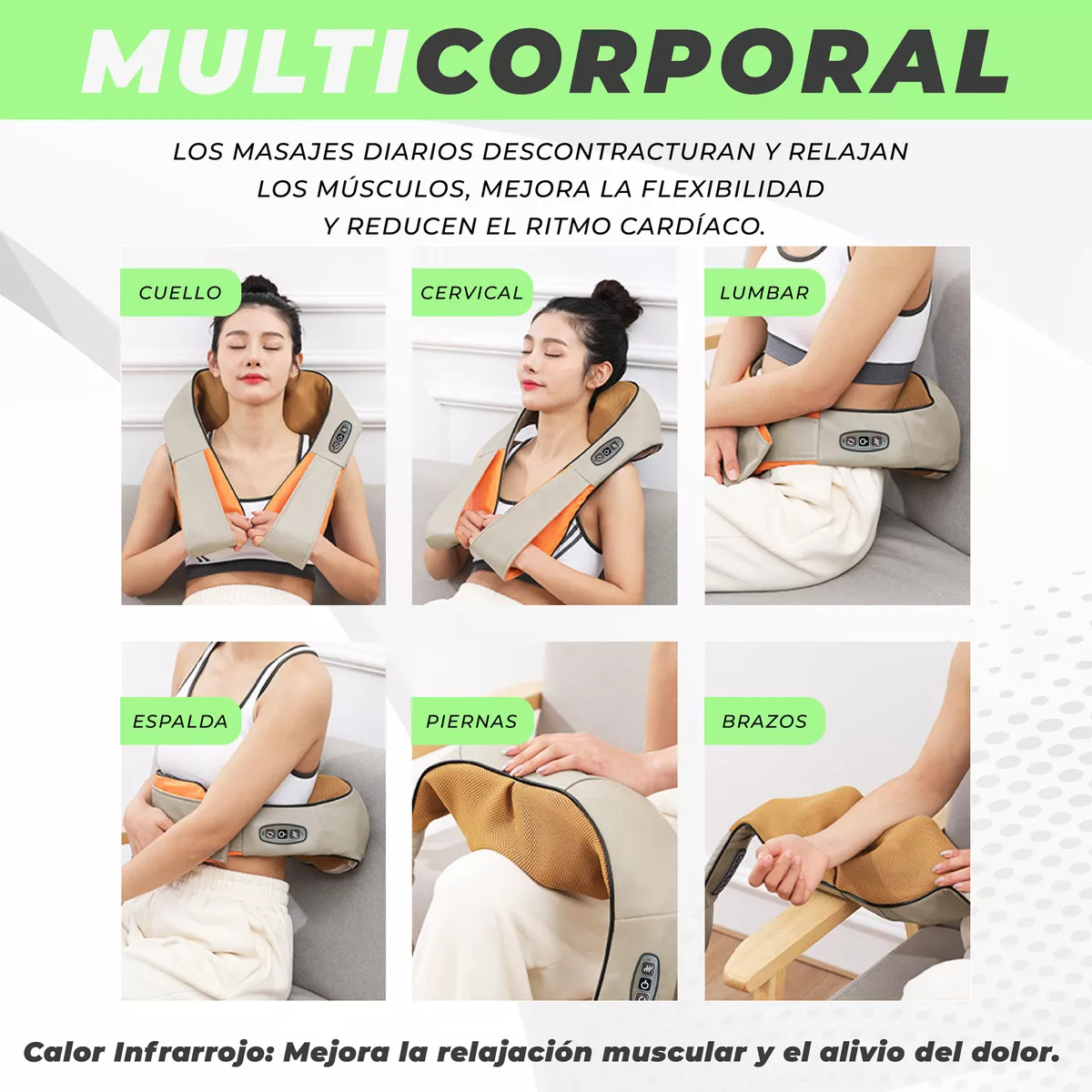 Masajeador Shiatsu