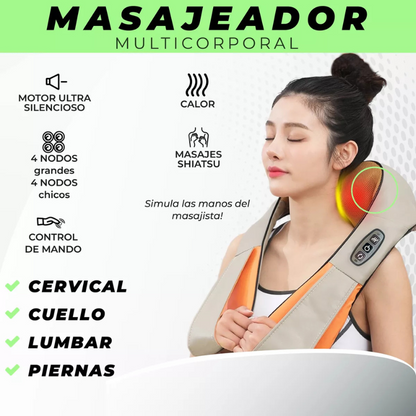 Masajeador Shiatsu